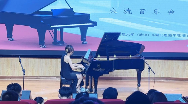 湖北 恩施 学院 音乐 体育学院 体育 音乐系 热烈欢迎 热烈 欢迎 中国地质 中国 地质 质大 大学 武汉 再次 到我 我校 学习 交流